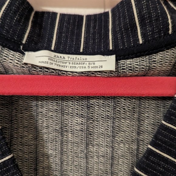 Zara Striped T- Shirt Dress EUR Size S/ US Size S - Picture 2 of 3